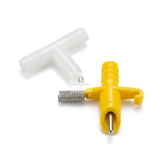 Plastic Rabbit Nipple with T Hose Connector
