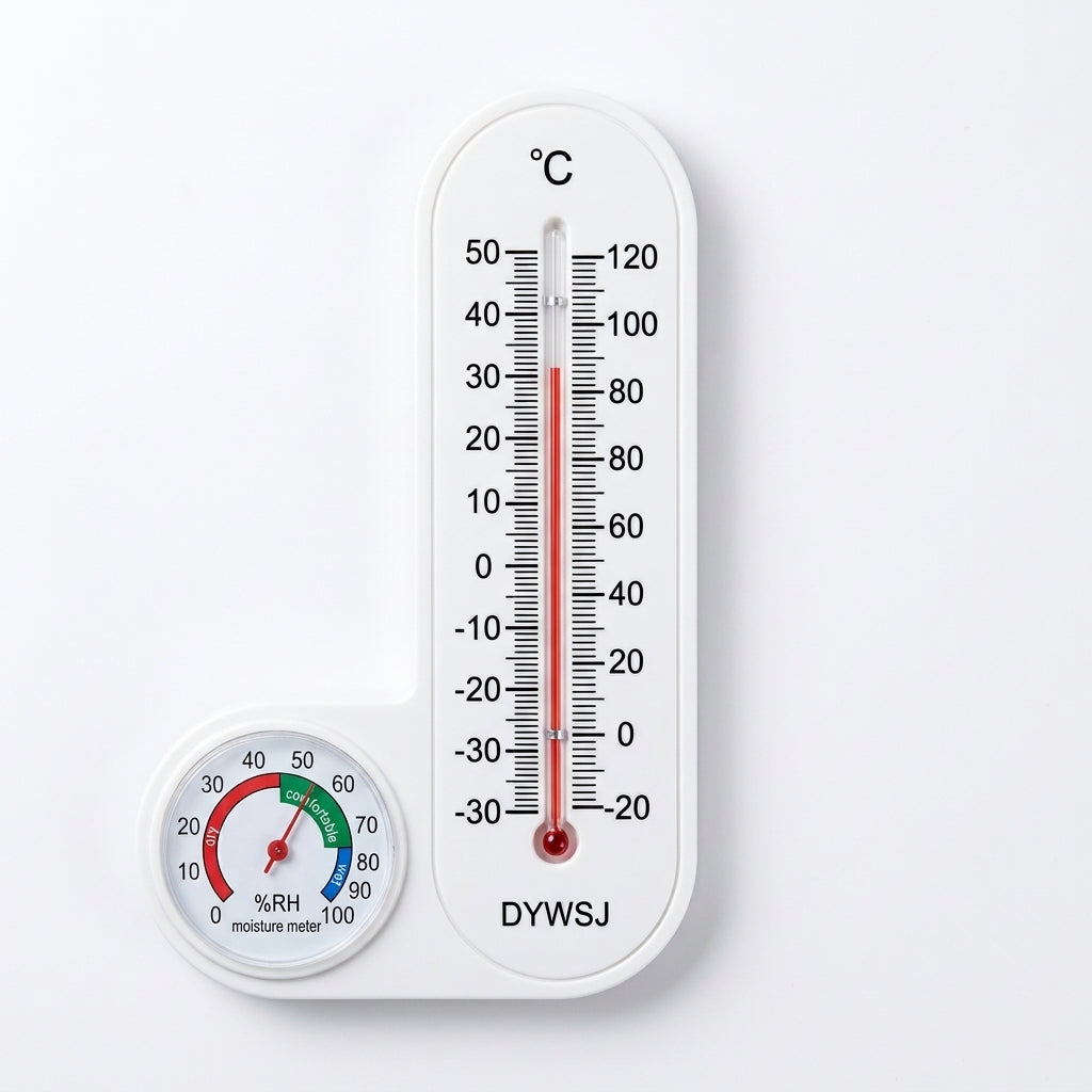 Analog Thermometer and Hygrometer