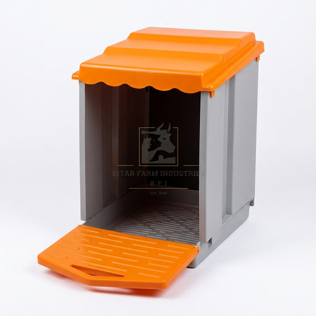 Triple Chicken Coop with Egg Collection Box