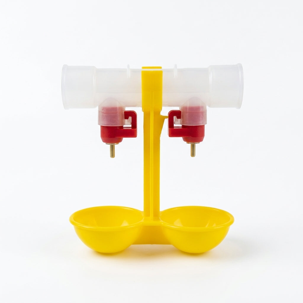 Double Nipple with Drip Cup – 25 mm Pipe