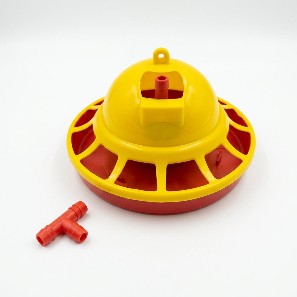 Automatic Chick Drinker with Guard – 10 mm Hose